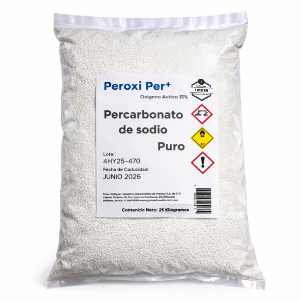 Percarbonato de sodio 25 kg | Compra a granel en México